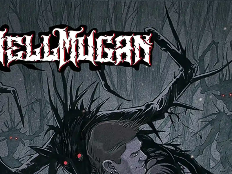 Portada del próximo disco de HellMugan