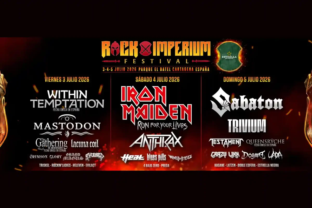 Cartel de la quinta edición del Rock Imperium Festival