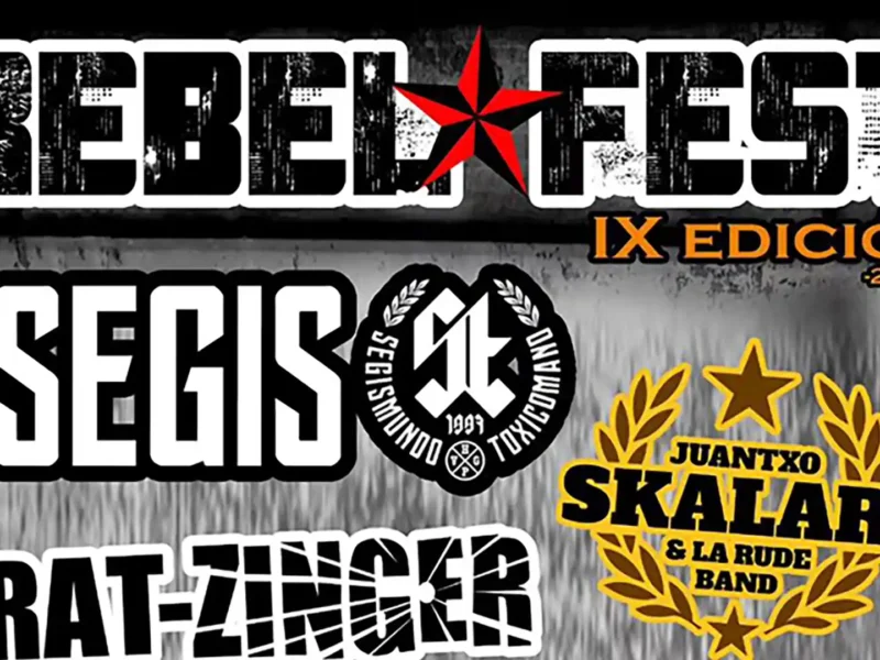 Este sábado llega una nueva edición del Rebel Fest