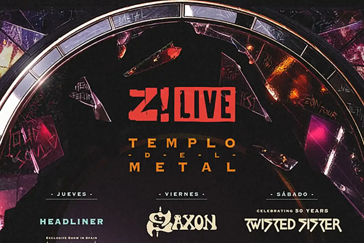 Cartel por días del Z! Live Rock Fest 2026