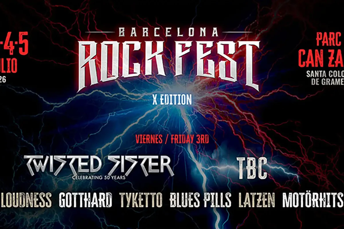 Nueva tanda de confirmaciones del Barcelona Rock Fest 2026