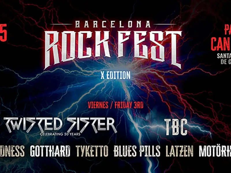 Nueva tanda de confirmaciones del Barcelona Rock Fest 2026
