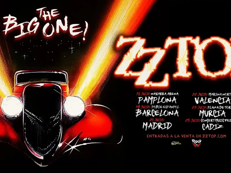 Gira española de ZZ Top en el 2026