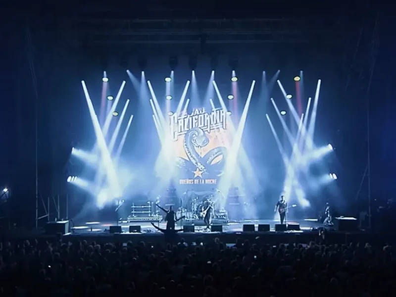 Baja California estrena video en directo “Dueños De La Noche”