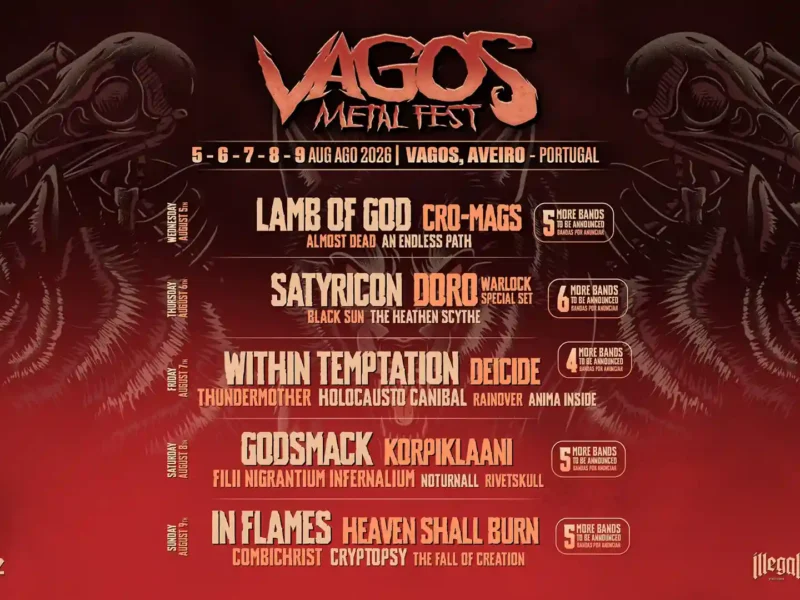 Cartel provisional del Vagos Metal Fest 2026