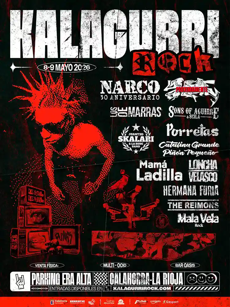Kalagurrirock 2026 Cartel del Kalagurrirock 2026