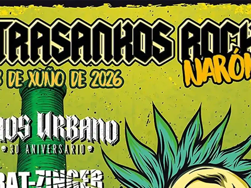 Primeras confirmaciones del Trasankos Rock Narón 2026