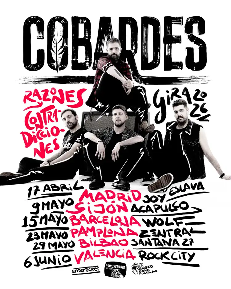 Cartel gira Cobardes