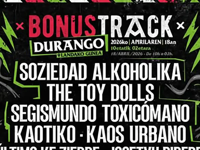 Cartel del Bonus Track Durango 2026