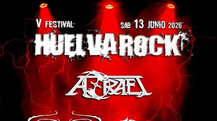 Cartel de la quinta edición del Huelva Rock