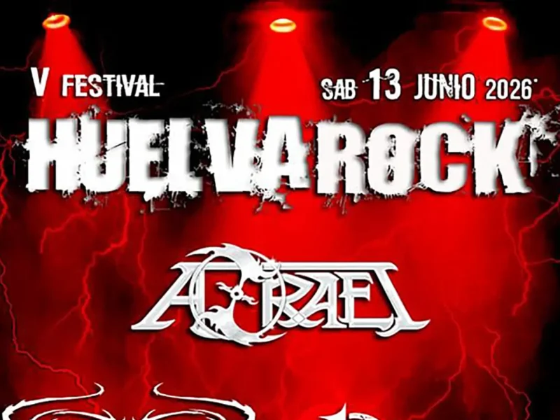 Cartel de la quinta edición del Huelva Rock