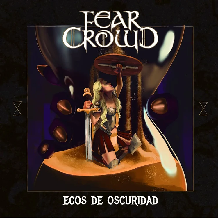 Fear Crowd "Ecos de Oscuridad" Portada del próximo disco de Fear Crowd "Ecos de Oscuridad"