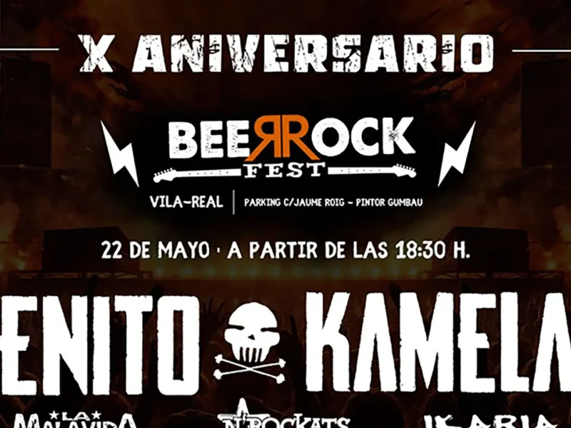 Cartel del BeeЯRock Fest 2026
