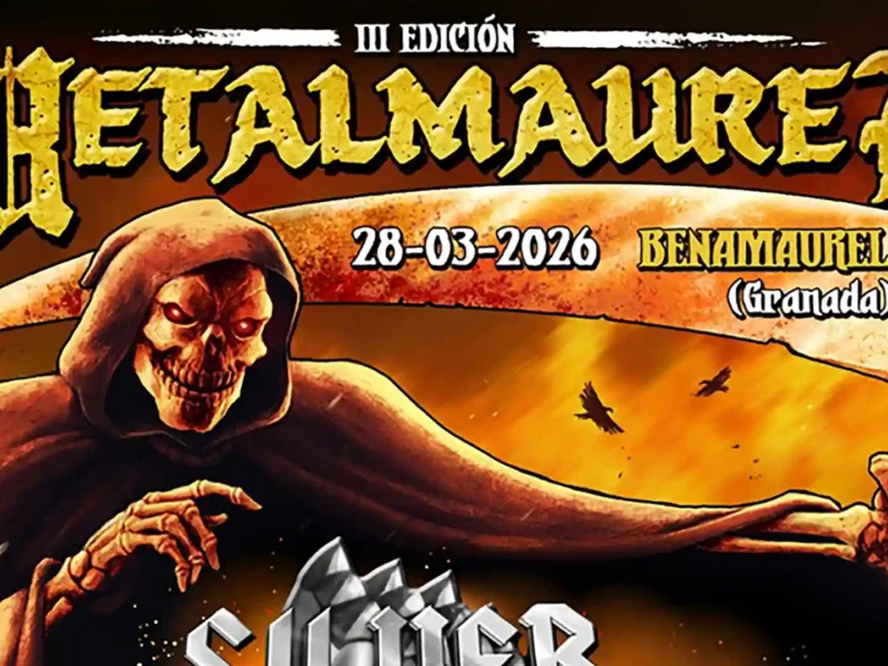Cartel de la tercera edición del MetalMaurel Fest