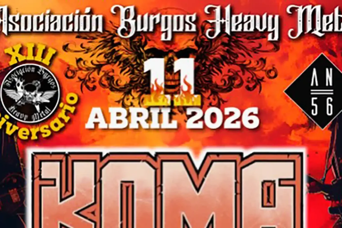 Koma encabezará el décimo tercer aniversario de la Asociación Burgos Heavy Metal