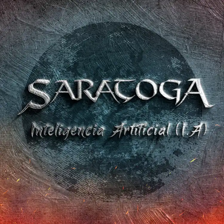 Saratoga "Inteligencia Artificial" Portada del nuevo single de Saratoga "Inteligencia Artificial"