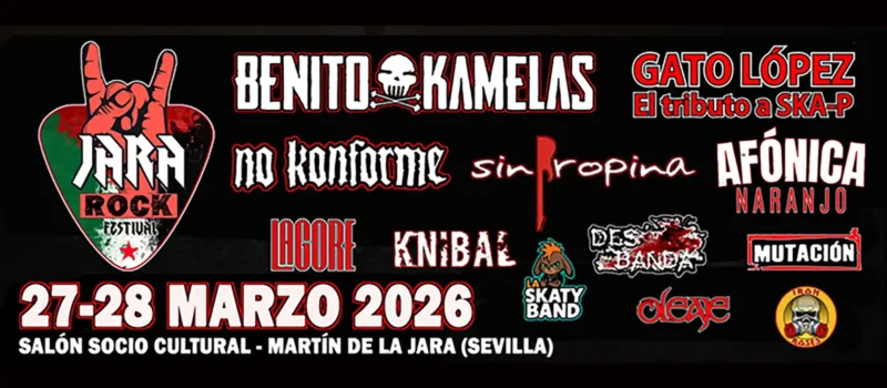 Horarios del Jara Rock Festival 2026