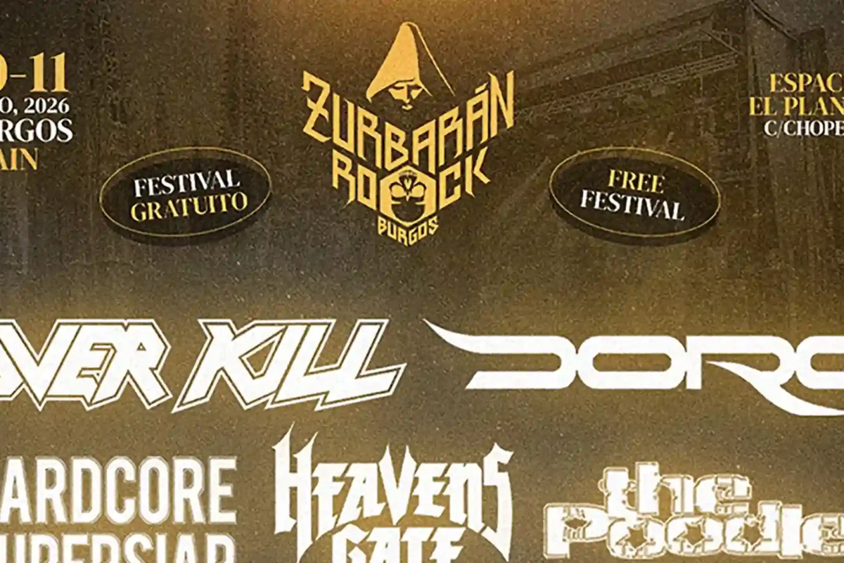 Ars Amandi y ODC también actuarán en el Zurbarán Rock Burgos 2026