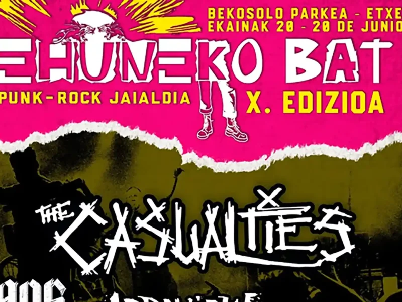 Cartel completo del Ehuneko Bat 2026