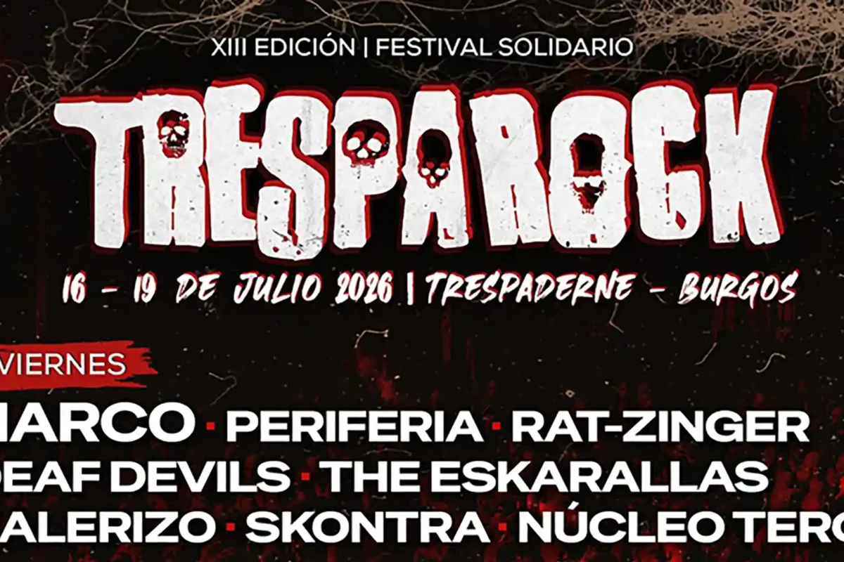 Cartel por días del Tresparock 2026