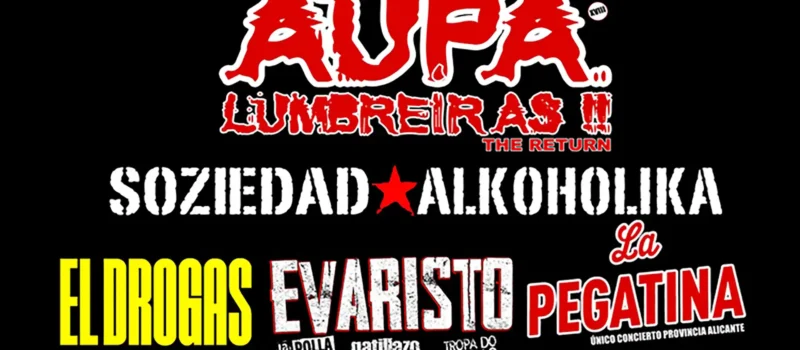Nuevas incorporaciones al cartel del Aúpa Lumbreiras!! 2026