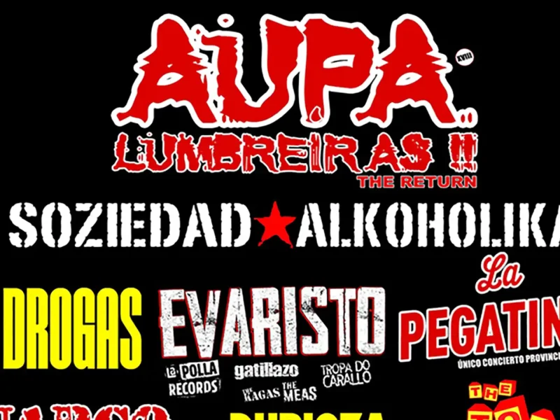 Nuevas incorporaciones al cartel del Aúpa Lumbreiras!! 2026