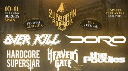 Cartel completo del Zurbarán Rock Burgos 2026