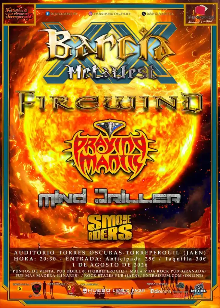 Cartel del Barcia Metalfest 2026