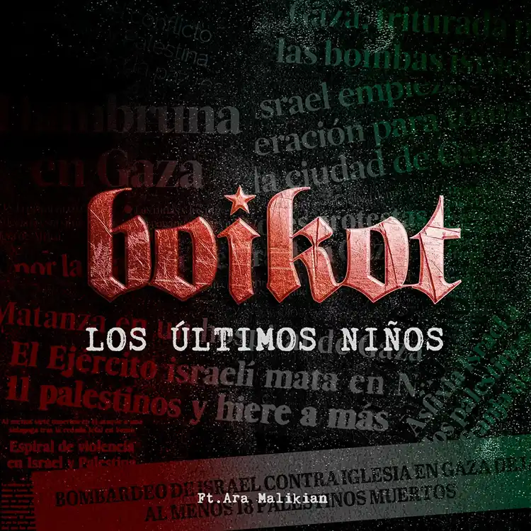 Boikot "Los Últimos Niños" Portada del nuevo single de Boikot "Los Últimos Niños"