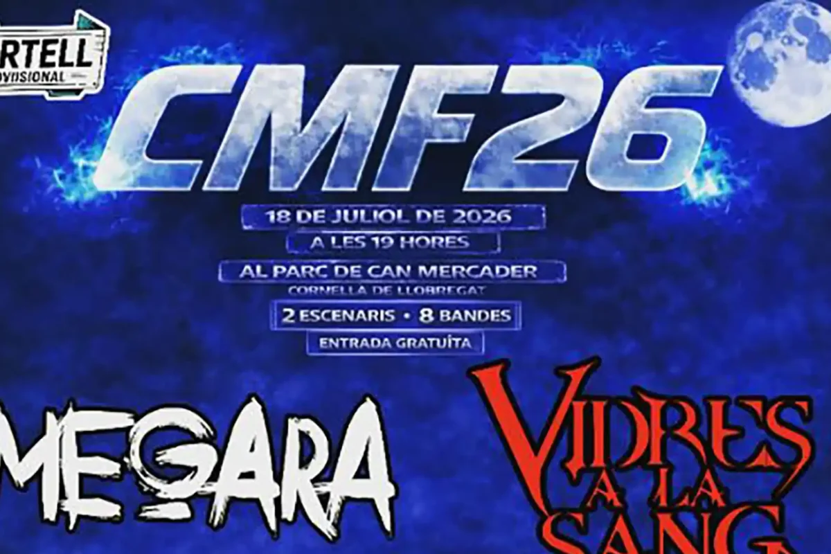 Cartel completo del Can Mercader Festival 2026