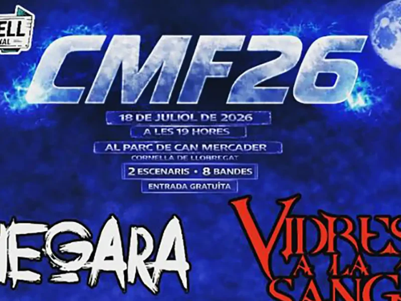 Cartel completo del Can Mercader Festival 2026