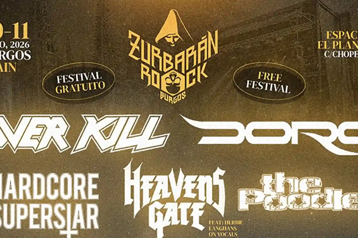 Se refuerza el cartel del Zurbarán Rock Burgos 2026