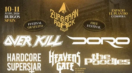 Se refuerza el cartel del Zurbarán Rock Burgos 2026