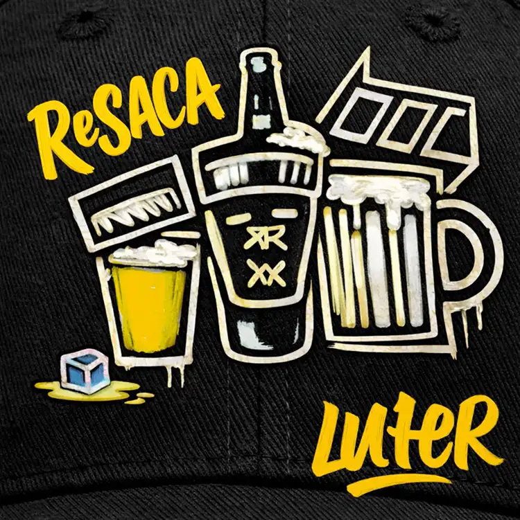 Luter "Resaca" Portada del nuevo single de Luter "Resaca"
