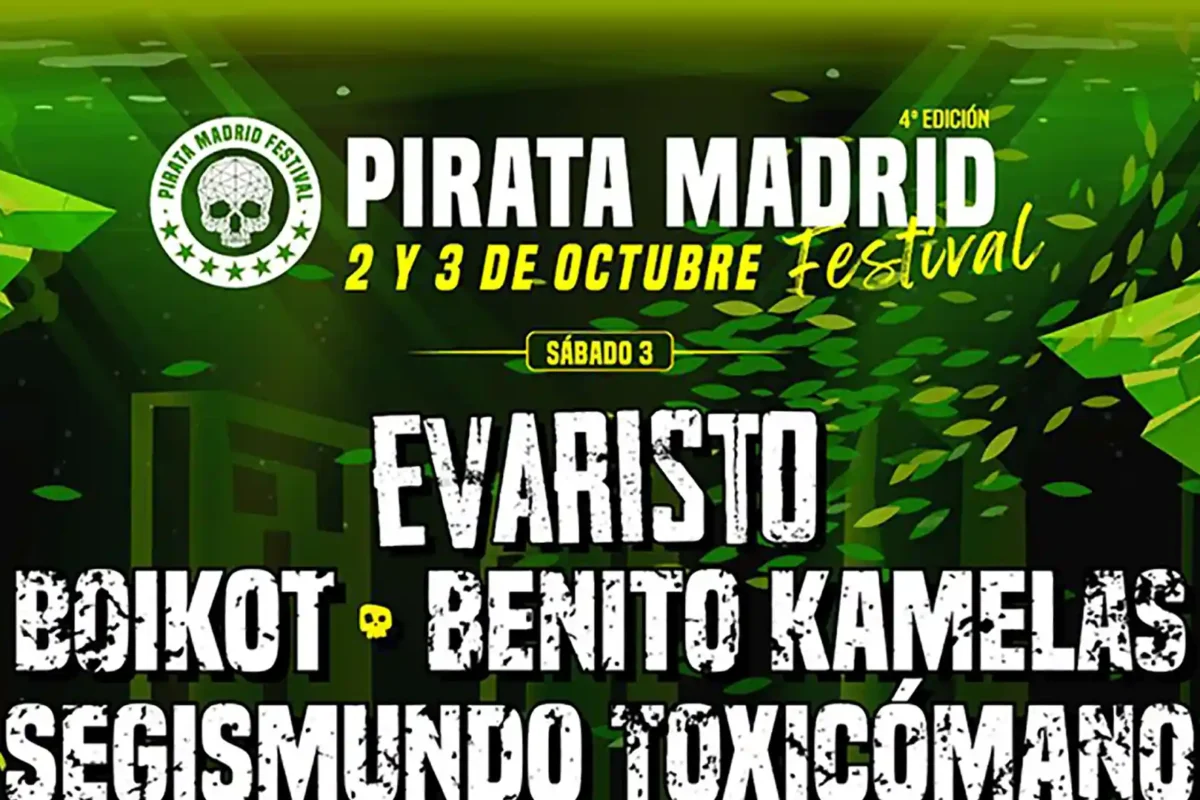 Cartel del Pirata Madrid Festival 2026