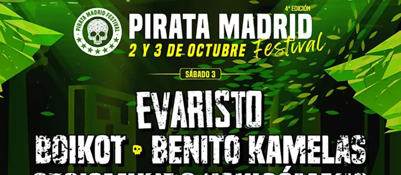 Cartel del Pirata Madrid Festival 2026