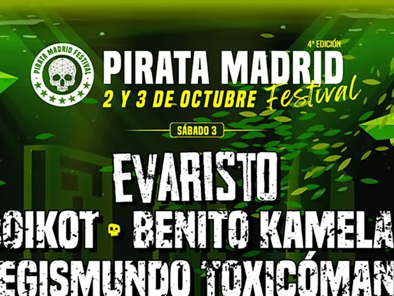 Cartel del Pirata Madrid Festival 2026