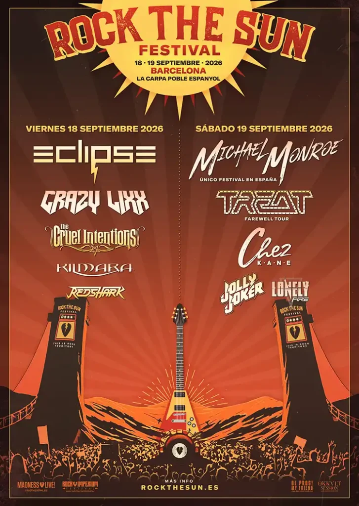 Rock The Sun Cartel del Rock The Sun 2026