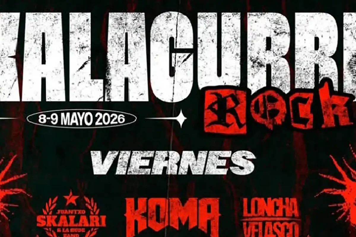 Cartel por días del KalagurriRock 2026