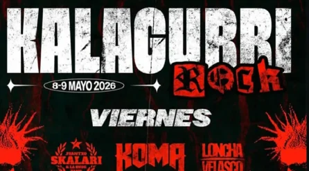 Cartel por días del KalagurriRock 2026