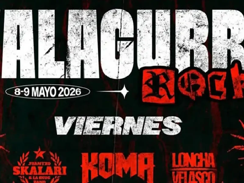 Cartel por días del KalagurriRock 2026