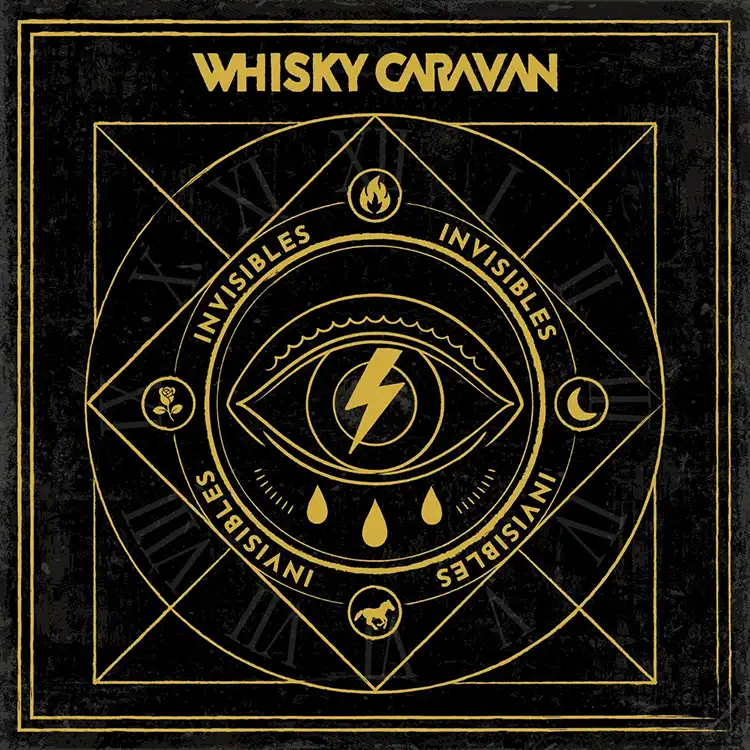 Whisky Caravan "Invisibles" Portada del nuevo disco de Whisky Caravan "Invisibles"