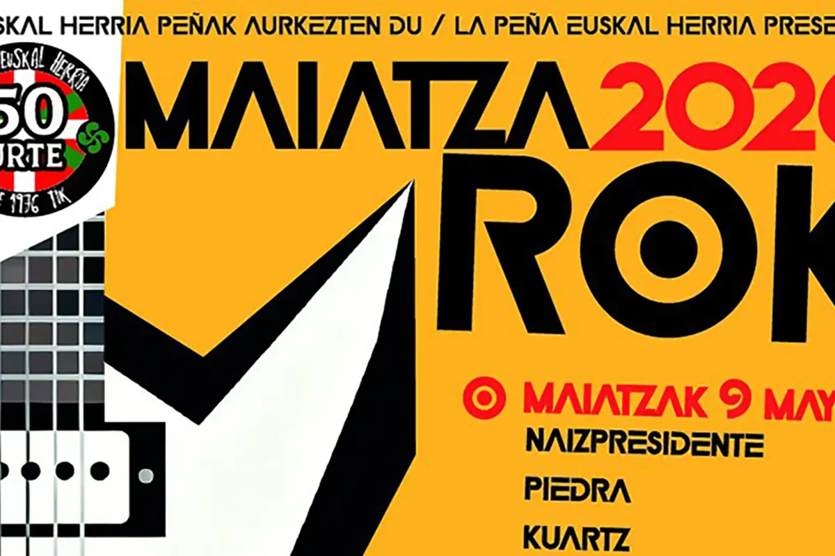 Cartel del Maiatza Rock 2026