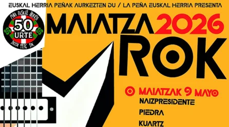 Cartel del Maiatza Rock 2026