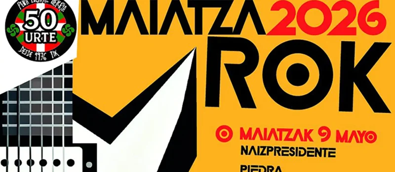 Cartel del Maiatza Rock 2026