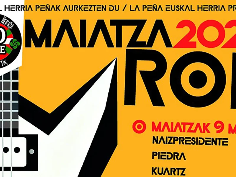 Cartel del Maiatza Rock 2026