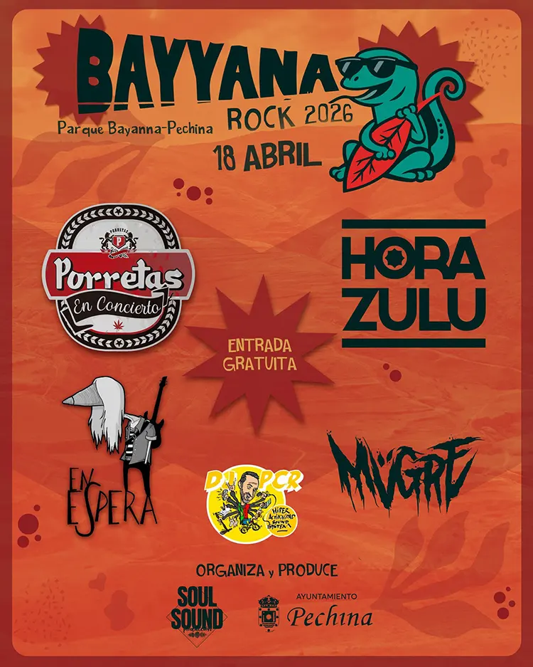 Cartel de la próxima edición del Bayyana Rock