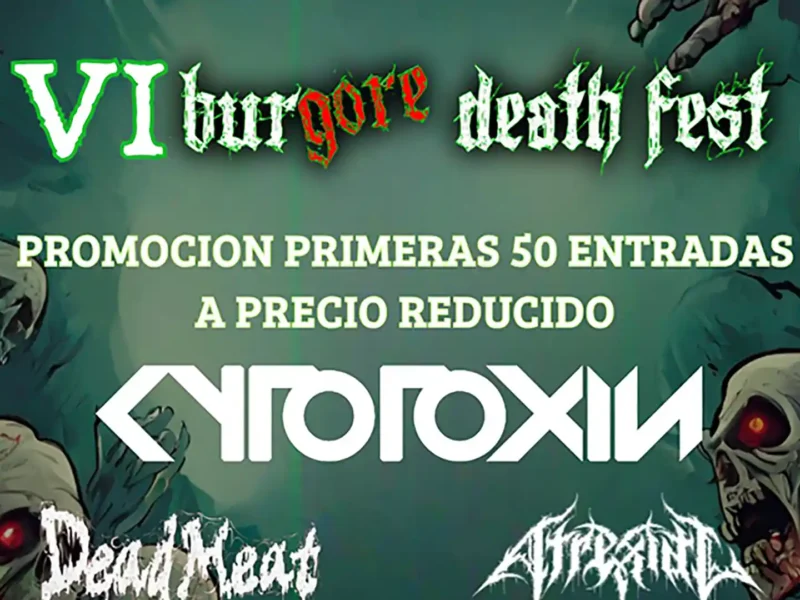 Primeras confirmaciones del Burgore Death Fest 2026