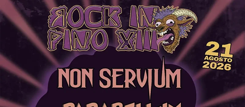 Cartel del Rock In Pino 2026