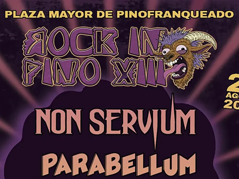 Cartel del Rock In Pino 2026